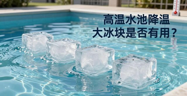 深圳高温水池降温大冰块，到底管不管用？